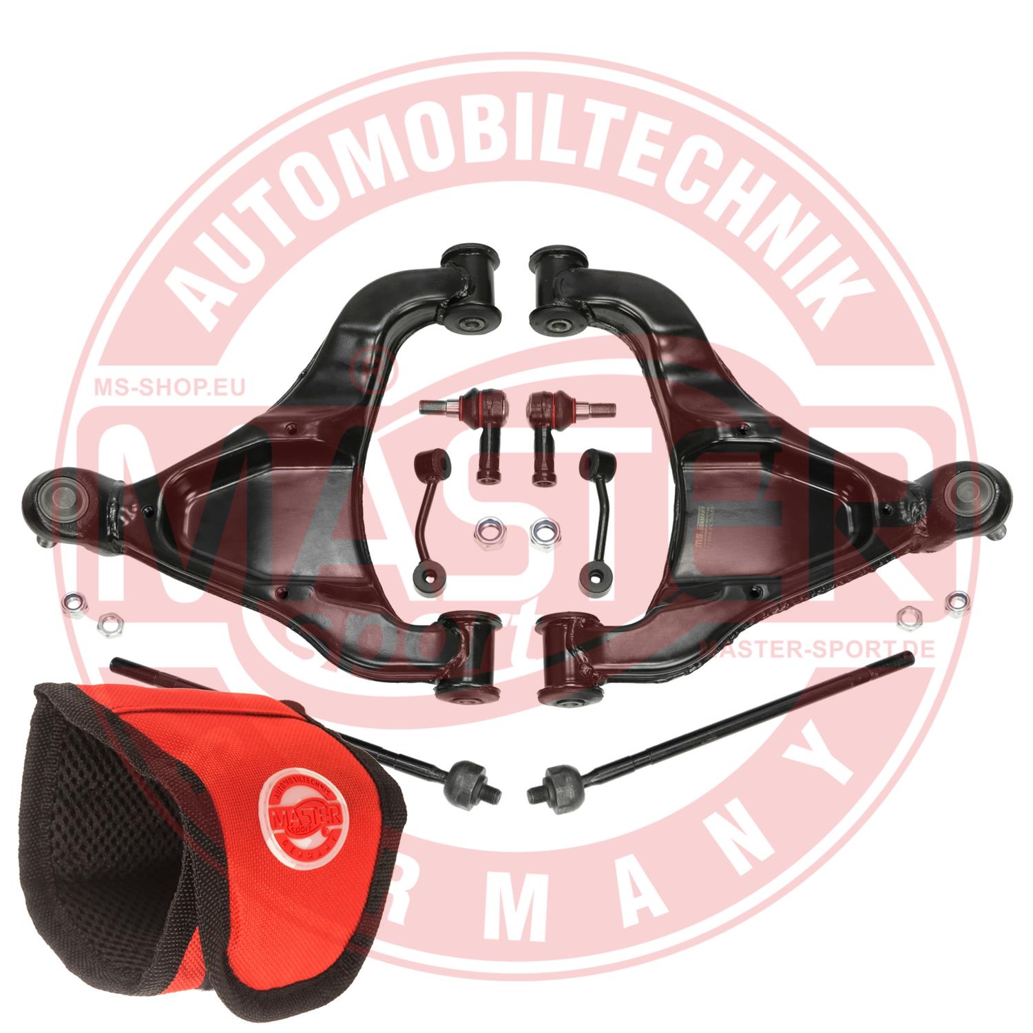 MASTER-SPORT GERMANY 37077/1-KIT-MSM PROMO MAGNETIC Σετ τιμονιού, ανάρτηση τροχών Mπροστινός άξονας δεξιά μπροστινός άξονας Μπρο